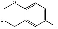 2-(CHLOROMETHYL)-4-FLUORO-1-METHOXYBENZENE Struktur