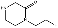 Piperazinone, 1-(2-fluoroethyl)- (9CI) Struktur