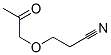 Propanenitrile, 3-(2-oxopropoxy)- (9CI) Struktur