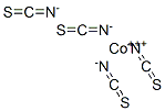 cobalt tetraisothiocyanate Struktur