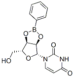 2'-O,3'-O-(Phenylboranediyl)uridine Struktur