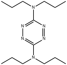 3,6-Bis(dipropylamino)-1,2,4,5-tetrazine Struktur