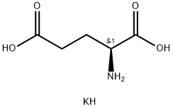 L-GLUTAMIC ACID MONOPOTASSIUM SALT Struktur