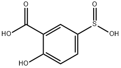 2-Hydroxy-5-sulfinobenzoic acid Struktur