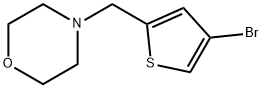 4-[(4-BROMOTHIEN-2-YL)METHYL]MORPHOLINE price.