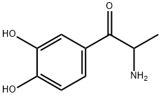 Propiophenone,  2-amino-3,4-dihydroxy-,  ()-  (8CI) Struktur