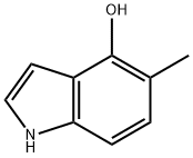 1H-Indol-4-ol, 5-Methyl- Struktur