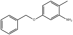 2-METHYL-5-BENZYLOXYANILIN Struktur