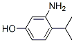 Phenol, 3-amino-4-(1-methylethyl)- (9CI) Struktur