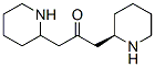 1,3-Bis[(2R)-2-piperidinyl]-2-propanone Struktur