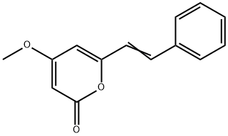 5,6-dehydrokawain Struktur