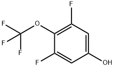 Phenol, 3,5-difluoro-4-(trifluoroMethoxy)- Struktur