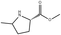 Proline, 5-methyl-, methyl ester (9CI) Struktur