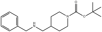 1-Boc-4-[(benzylaMino)Methyl]piperidine Struktur