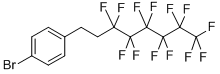 1-BROMO-4-(1H,1H,2H,2H-PERFLUOROOCTYL)BENZENE Struktur