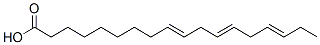 octadeca-9,12,15-trienoic acid  Struktur