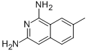 7-METHYLISOQUINOLINE-1,3-DIAMINE Struktur