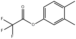 Trifluoroacetic acid 3,4-dimethylphenyl ester Struktur