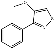 4-Methoxy-3-phenylisothiazole Struktur