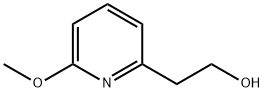 2-Pyridineethanol,6-methoxy-(9CI) Struktur