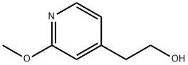 4-Pyridineethanol,2-methoxy-(9CI) Struktur