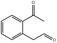 Benzeneacetaldehyde, 2-acetyl- (9CI) Struktur