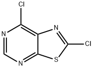 2,7-DICHLOROTHIAZOLO[5,4-D]PYRIMIDINE Struktur