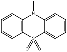 10-Methyl-10H-phenothiazine 5,5-dioxide Struktur