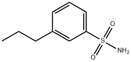 Benzenesulfonamide, 3-propyl- (9CI) Struktur