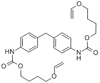 BIS(4-(VINYLOXY)BUTYL) (METHYLENEDI-4 1& Struktur