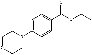 ETHYL 4-MORPHOLINOBENZENECARBOXYLATE Struktur