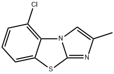 5-CHLORO-2-METHYLIMIDAZO[2,1-B]BENZOTHIAZOLE Struktur