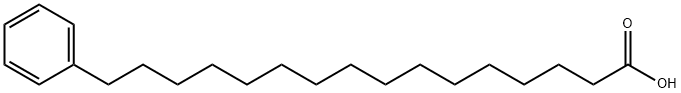 16-PHENYLHEXADECANOIC ACID Struktur