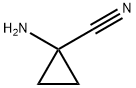 1-Cyclopropanecarbonitrile, 1-amino Struktur