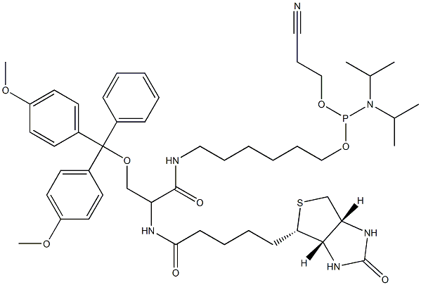 BIOTIN PHOSPHORAMIDITE FOR ABI Struktur