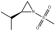 Aziridine, 2-(1-methylethyl)-1-(methylsulfonyl)-, (2S)- (9CI) Struktur