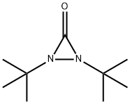 1,2-Di-tert-butyl-3H-diazirine-3-one Struktur