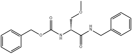 (R)-benzyl 1-(benzylaMino)-3-Methoxy-1-oxopropan-2-ylcarbaMate Struktur