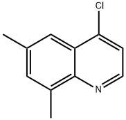 4-CHLORO-6,8-DIMETHYLQUINOLINE Struktur