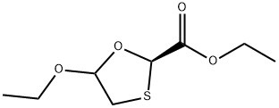 1,3-Oxathiolane-2-carboxylicacid,5-ethoxy-,ethylester,(2R)-(9CI) Struktur