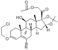 Cicortonide Struktur