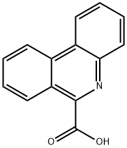 6-Phenanthridinecarboxylic acid Struktur