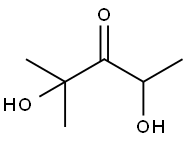 3-Pentanone, 2,4-dihydroxy-2-methyl- (9CI) Struktur