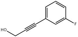 3-(3-FLUORO-PHENYL)-PROP-2-YN-1-OL Struktur