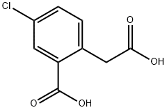 5-CHLORO-HOMOPHTHALIC ACID Struktur