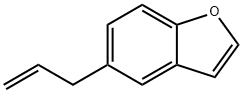 Benzofuran,  5-(2-propenyl)-  (9CI) Struktur