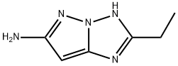 3H-Pyrazolo[1,5-b][1,2,4]triazol-6-amine,  2-ethyl- Struktur