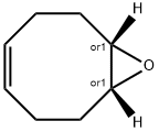 (1R,8S)-rel-9-Oxabicyclo[6.1.0]non-4-ene Struktur