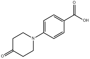 4-(4-PIPERIDON-1-YL)BENZOIC ACID Struktur