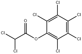 PENTACHLOROPHENYL DICHLOROACETATE Struktur